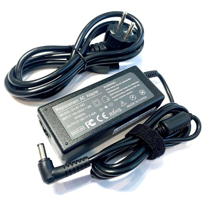 Încărcător laptop, pentru Asus, 19V 3.42A 65W, conector 5.5x2.5, compact