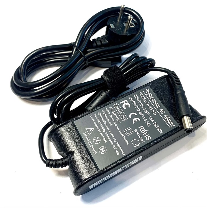 Incarcator Dell, 19.5V, 3.34A, 65W, 7.4x5.0cm