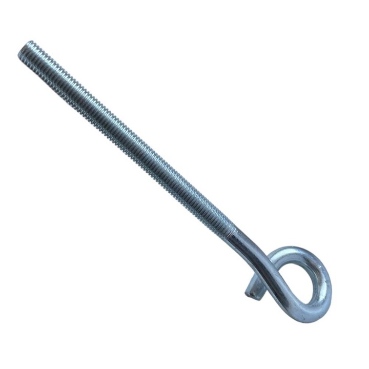 Kampós rögzítés lengőajtóhoz vagy ajtóhoz, MHE 210/12 rendszer, tömör fém tartó, nyitott helyzetben zár, max. 100 kg, 200 x 14 x 18 mm, 1 darab