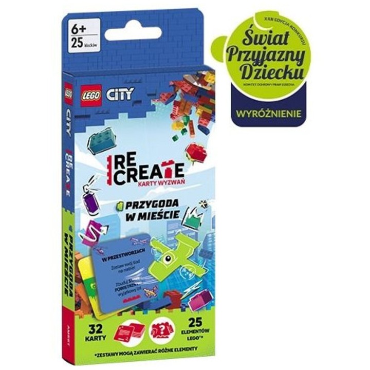 LEGO City készlet, AMEET, kihíváskártyák, 32 kártya, 25 darab