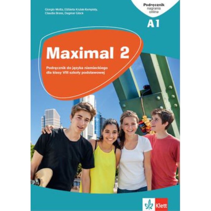 Maximal 2, LektorKlett, manual de limba germana, clasa 8, 2 ani, format A4