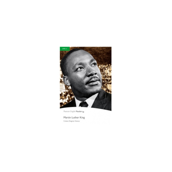 Martin Luther King, Pearson English Readers, 1200 lassú hangerővel, MP3-mal