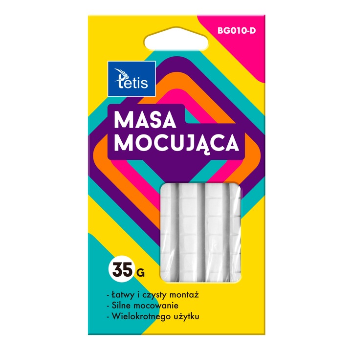Masa fixatoare alba. 35g