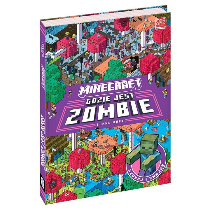 Minecraft. Gaseste si descopera. Zombie, HarperKids