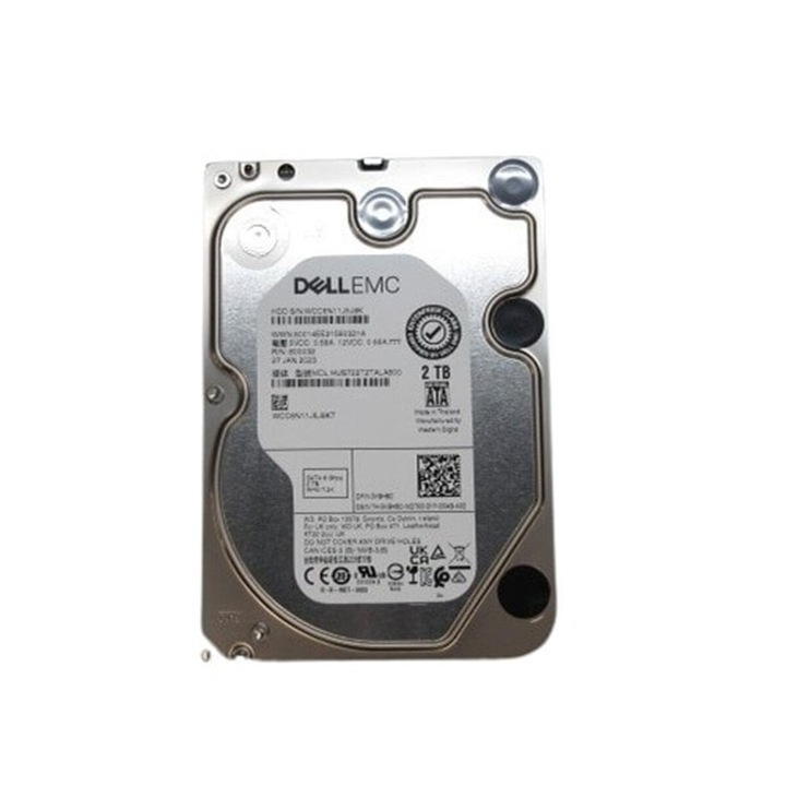 Hard Disk 2 TB, Dell, 3,5", 7200 rpm, Sata III