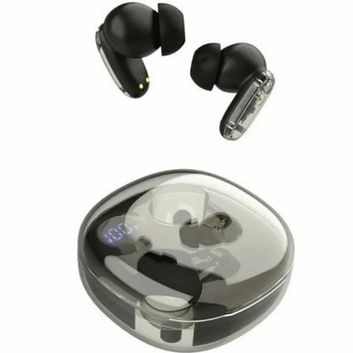Mars Gaming MHIB2 fülhallgató, Bluetooth 5.3, fekete, mikrofonnal, tartozékkészlettel