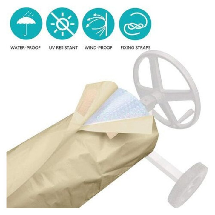 Úszómedence tetővédő, 490*96cm