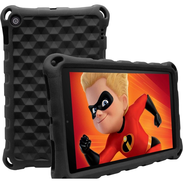 Fire 7 táblagéptok 2019, (kompatibilis az 5. generációs, 2015-ös kiadású/7. generációs, 2017-es kiadású/9. generációs, 2019-es kiadású készülékekkel), könnyű, ütésálló gyerektok Fire 7 táblagéphez