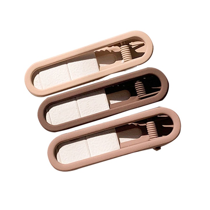 Kóbor hajszálakhoz való kis női hajcsat, egyszerű frufruhoz, feliratos hajcsat, hajkiegészítők, kacsacsőr csat.