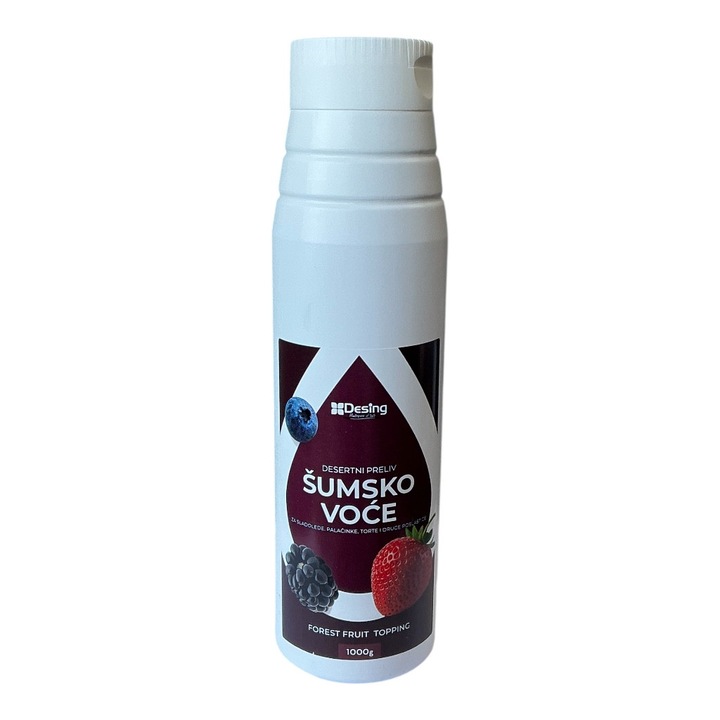 Desszert bogyós feltét • Design • 1 liter