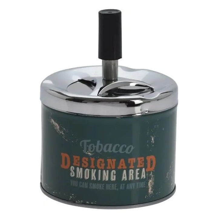 Scrumiera Excellent Houseware, metal, 9x12 cm, verde