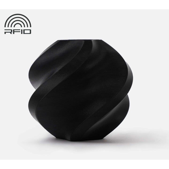 Filament Bambu Lab ABS 1.75mm, bobina 1kg, Negru