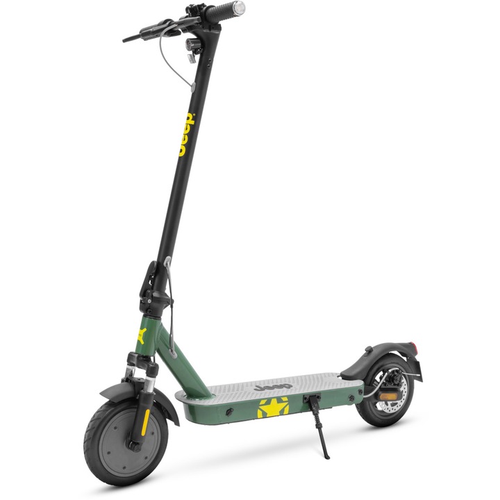 Trotineta electrica Jeep Jaf Dual, 500W, Autonomie 30 km, 25 km/h, Verde