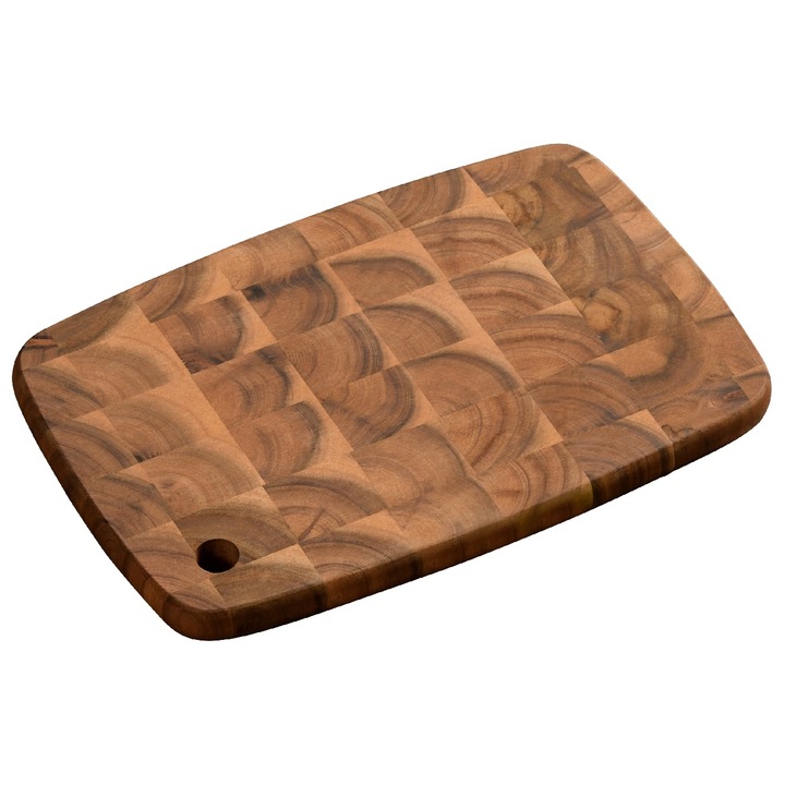 Tocator, Kesper, Din Lemn De Acacia, 32 x 22 Cm, Rezistent Si Natural, Ideal Pentru Utilizare Zilnica, Aspect Elegant, Prietenos Cu Cutitele