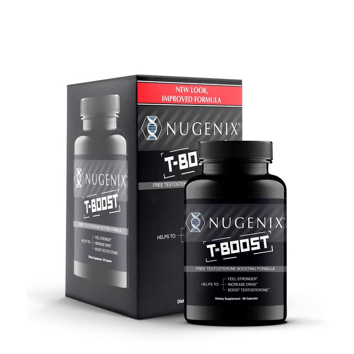 Nugenix® T-Boost, formula avansata pentru cresterea nivelului de testosterone, 90 cps