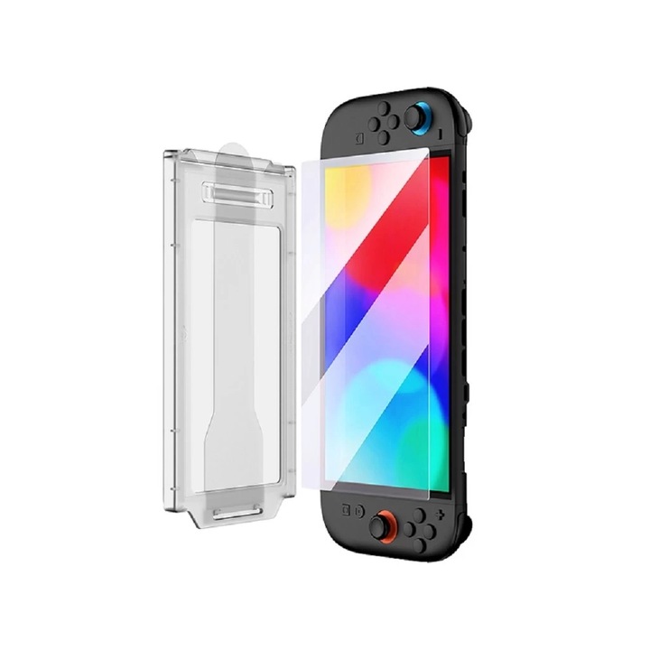 Protector de ecran din sticla securizata IPega SW2117 pentru Nintendo Switch 2 (cu aplicator)