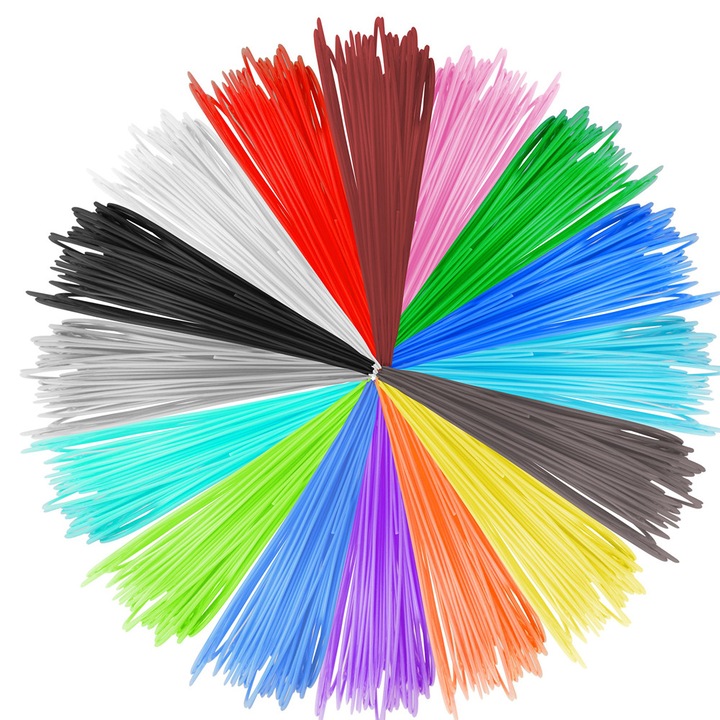 3D моливи, 20 цвята, 1.75 мм, многоцветни, SWJOYOL, комплект за деца