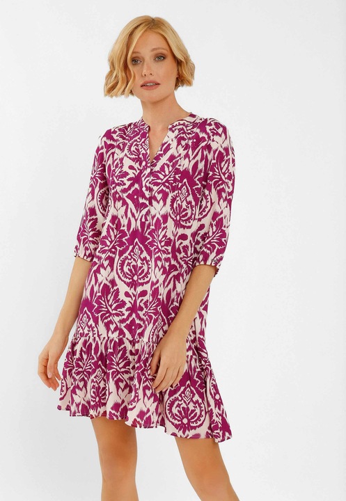 Rochie Volcano G-Peonia, roz cu model, M