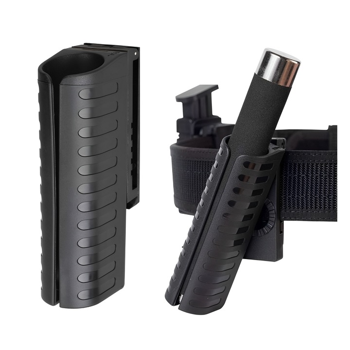 Toc TREXORA pentru baston extensibil, rotativ 360°, reglabil, negru, 35x131mm