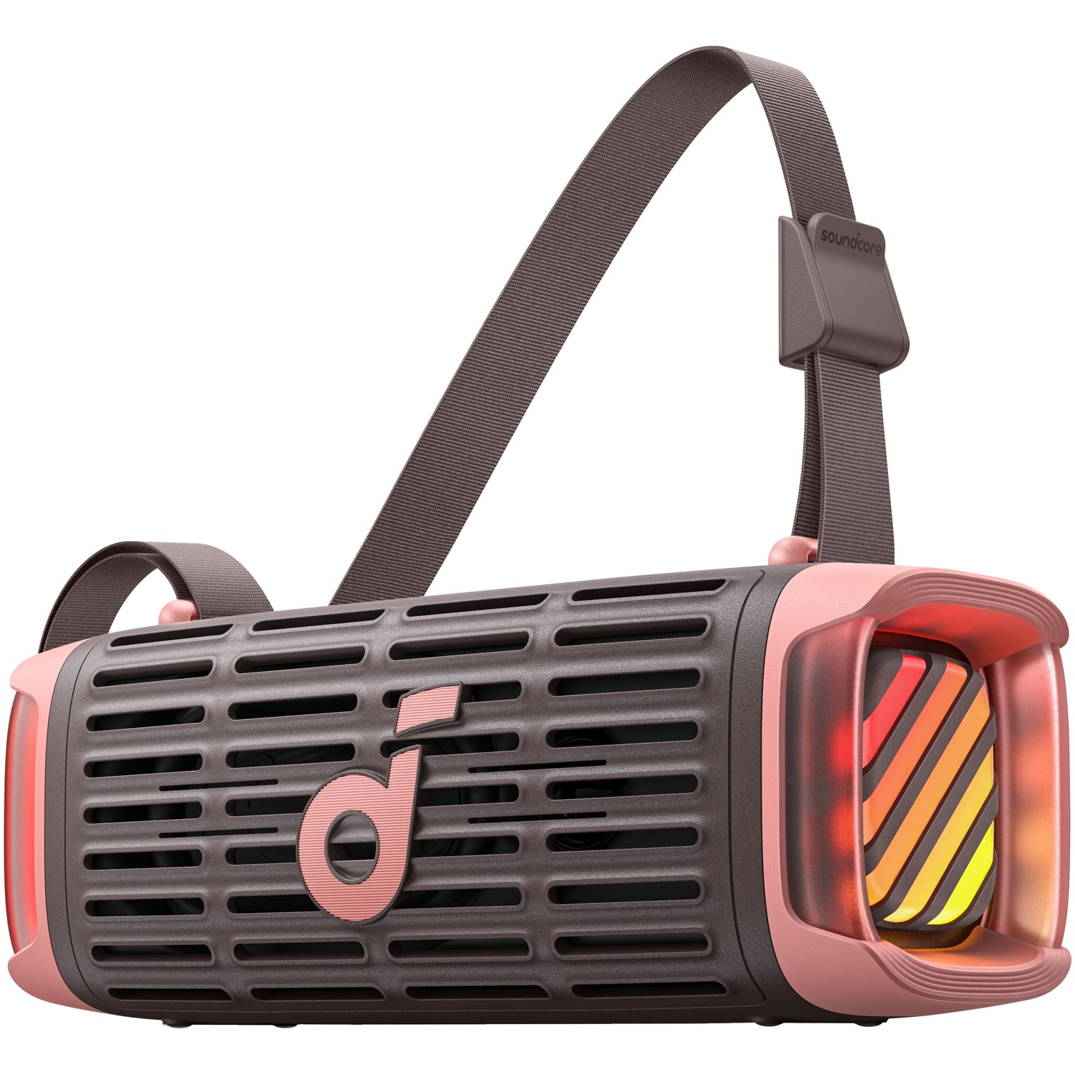 Boxa portabila Anker Soundcore Boom 3i, 50W, Bluetooth, TWS, Ultra Deep Bass Sound, IP68, Autonomie 16 ore, Maro