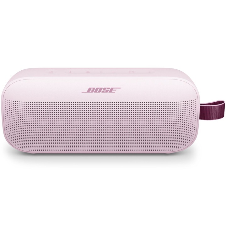 Boxa portabila Bose SoundLink Flex (2nd Gen), Bluetooth, SimpleSync, PositionIQ, IP67, Autonomie 12 ore, Petal Pink
