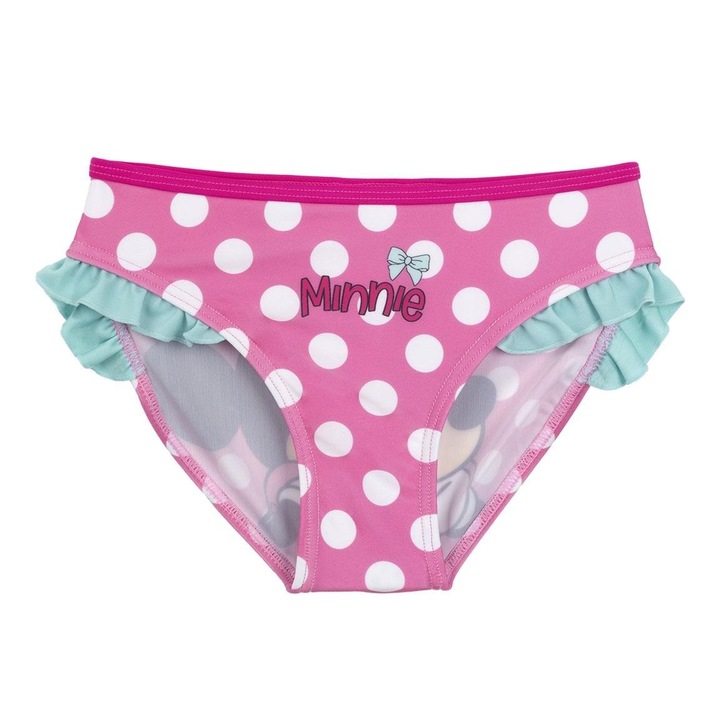 Slip inot pentru fetite, Minnie cu bulinute, Многоцветен