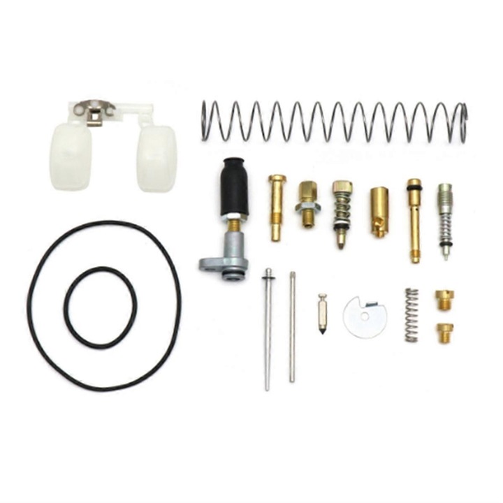 Set reparatie carburator motocicleta Dellorto PHBL PHBH, plastic+metal, 100% nou