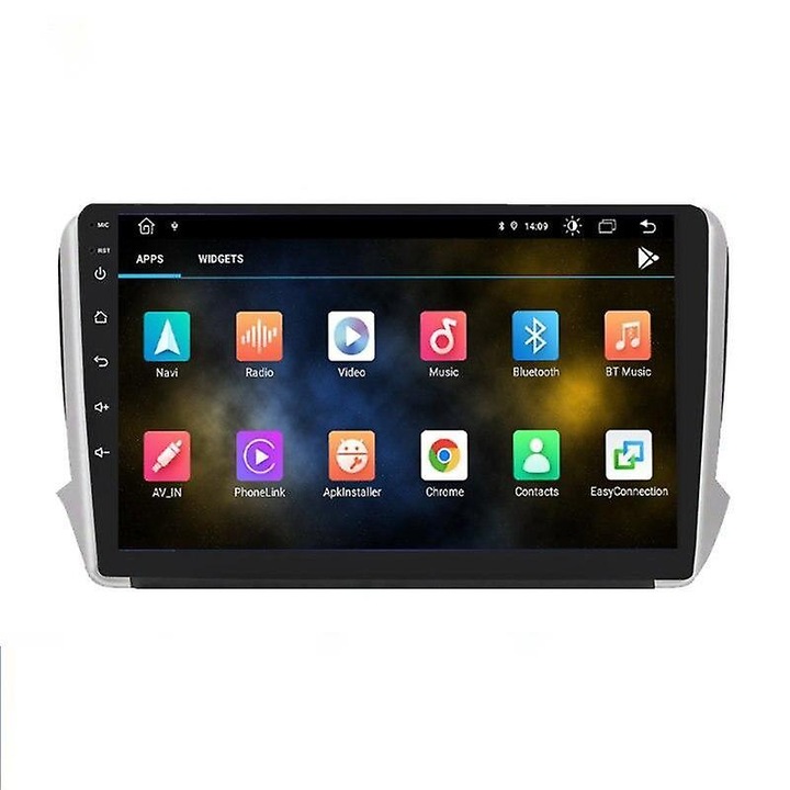 Player multimedia auto, 8 inch, 128G, GPS, WiFi, 4G, Bluetooth, camera, control volan, set complet