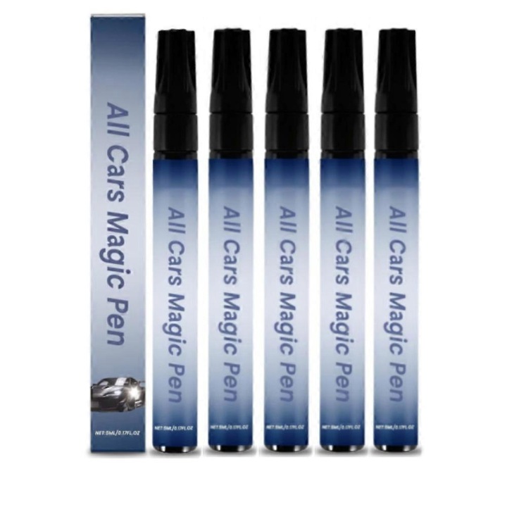 Pix pentru zgarieturi auto, set 5 bucati, 5ml, plastic