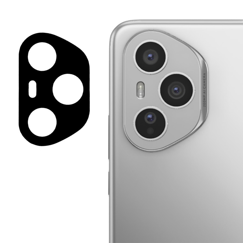 Folie de protectie camera pentru Honor 400 Pro din sticla securizata Full Cover Rezistenta 9H Anti-Zgarieturi montare usoara - Negru