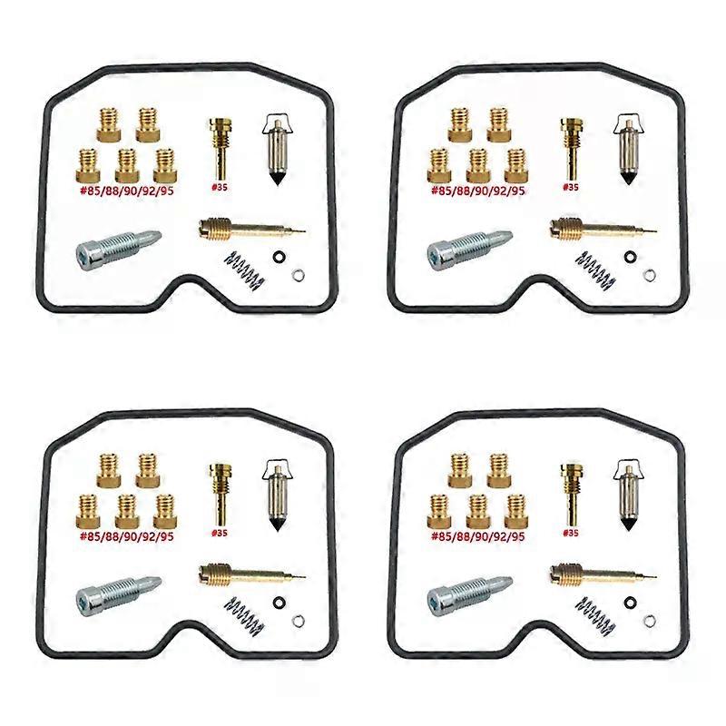 Kit reparare carburator motocicleta, negru + auriu, pentru