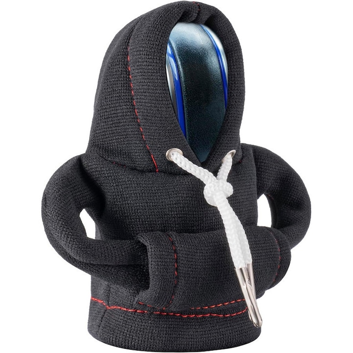 Accesoriu schimbător de viteze, design drăguț, negru, 5.2x4.5 inch