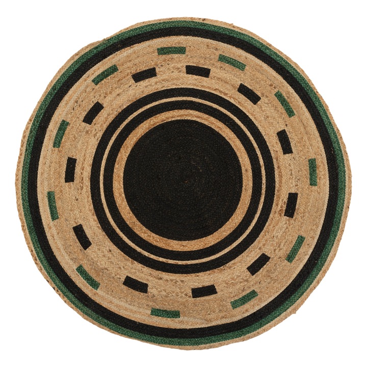 Covor, Atmosphera, Design Modern, Rezistent Si Impermeabil, Aspect Stilat Potrivit Pentru Gradina Si Balcon, 120 Cm, Usor De Curatat, Ideal Pentru Utilizare Zilnica