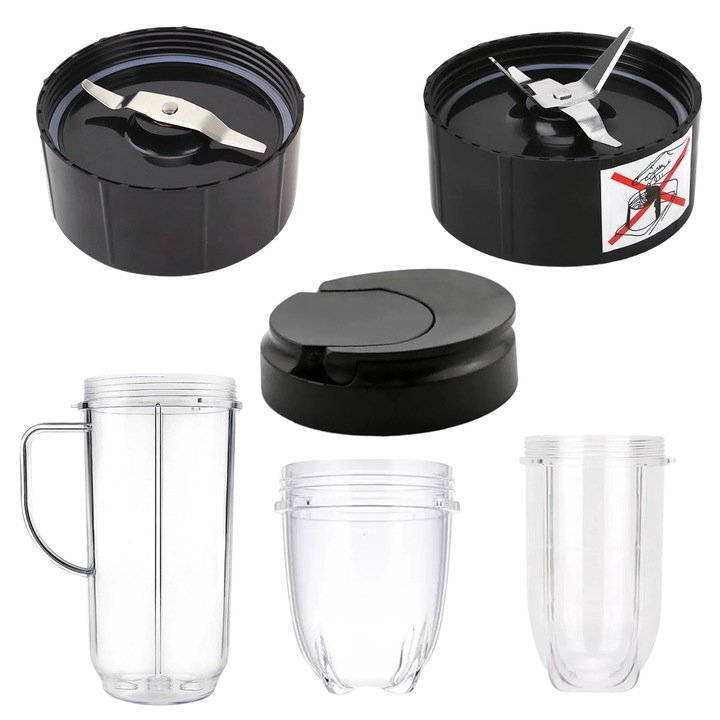 Set accesorii piese blender, 220ml 470ml 350ml, multicolor