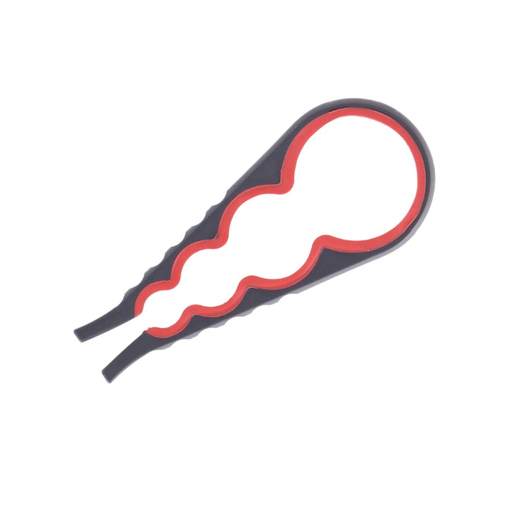 Koopman üveg- és tárolófedél-nyitó, 23x9x1.2, műanyag, piros