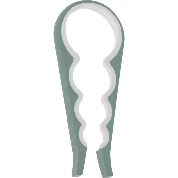 Deschizator capace borcane si recipiente Koopman, 23x9x1.2, plastic, verde