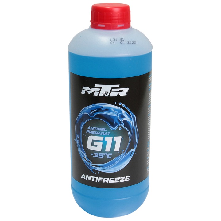 Antigel preparat MTR G11 albastru 1 litru
