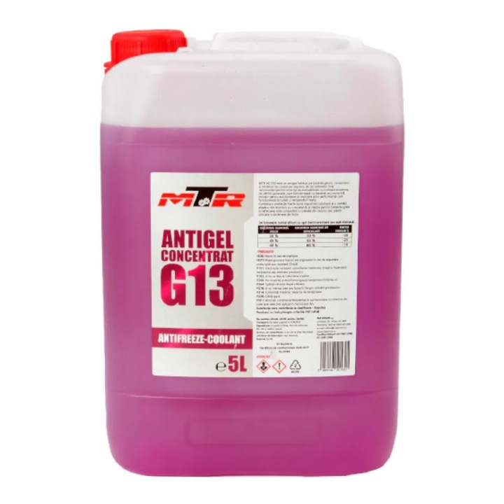 Antigel concentrat MTR G13 mov 5 litri
