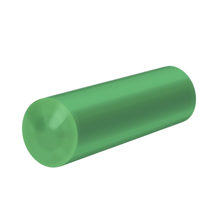 Folie constructii 4 m x 50 m – 100 µm, verde, rLDPE reciclat