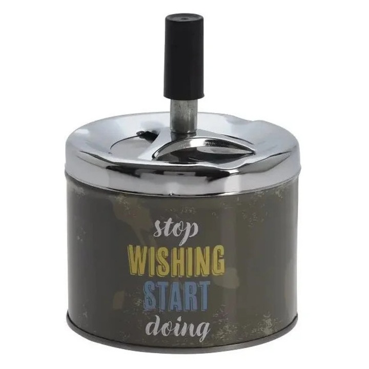 Excellent Houseware hamutartó, fém, 9x12 cm, szürke