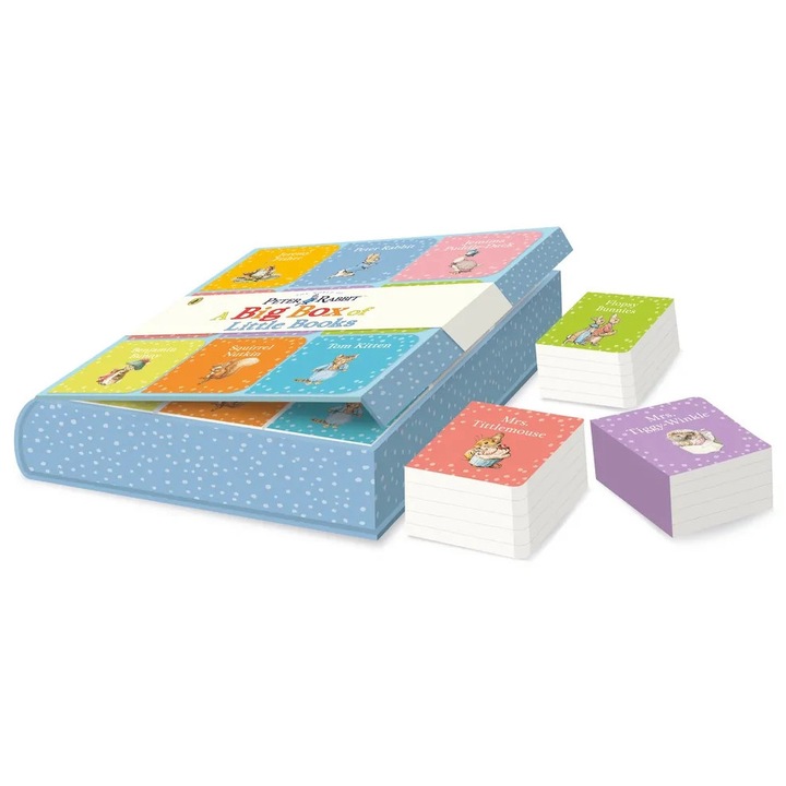 Carte pentru copii, Penguin Random House, Peter Rabbit: A Big Box of Little Books, 1+ ani