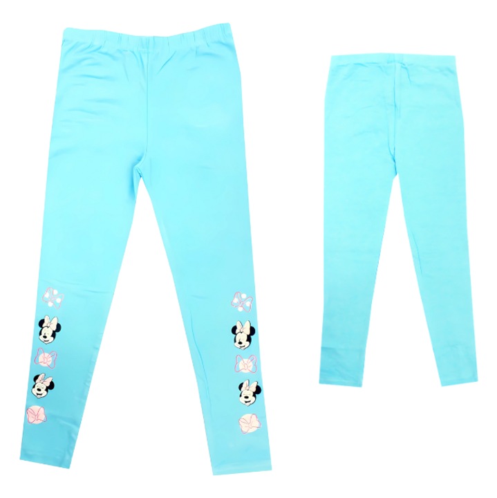 Minnie egér harisnyanadrág, lányos, világoskék, pamut