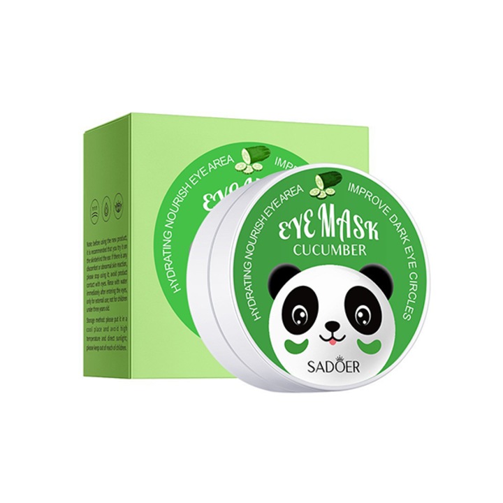 Plasturi cu gel pentru ochi 30 de perechi - Tratament pentru pungi ochi si riduri, reducerea ridurilor si a liniilor fine, ingrijire cu colagen si castravete, Plasturi anti-imbatranire pentru zona sub ochi