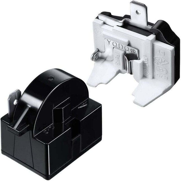 Releu de pornire PTC si protector de suprasarcina pentru frigider 6750C-0005P, 1-pin, 4.7 ohm, set