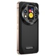 Oukitel WP200 Pro mobiltelefon, Dual SIM, 5G, Octa-Core Mediatek Dimensity 8200, 6,7 hüvelykes AMOLED 120Hz, 72GB RAM (24GB + 48GB külső), 1TB, NFC, IP68, levehető modulos okoskarika képernyő, Android 15, fekete