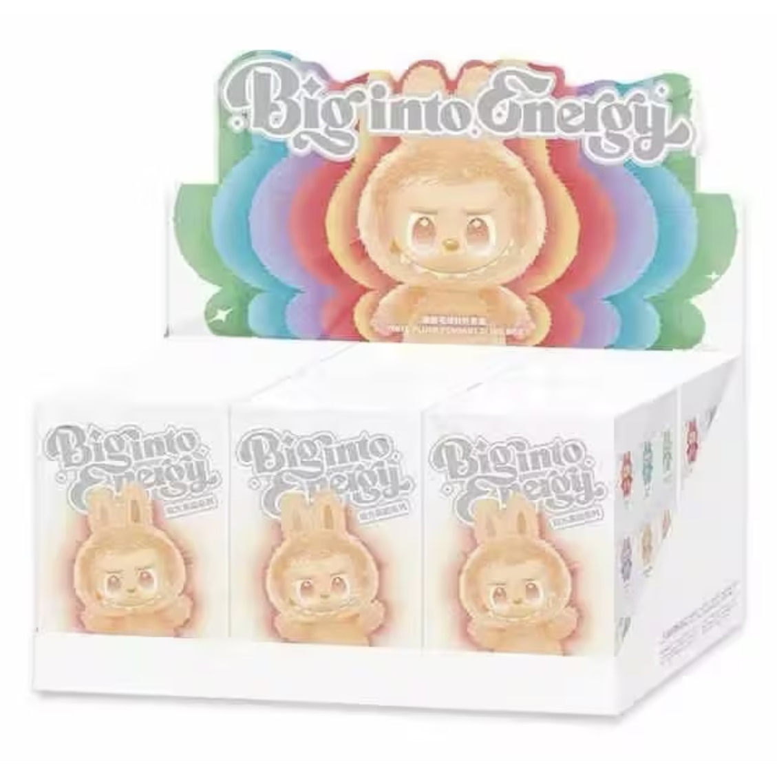 LABUBU THE MONSTERS Big into Energy3個セット AUTHENTIC Labubu V3 The Monsters Big into Energy Series