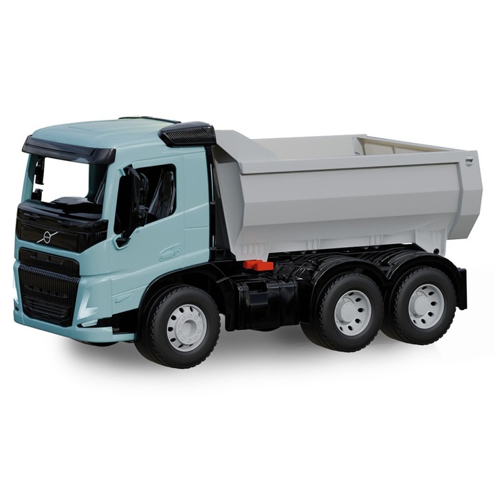 Детска играчка, самосвал WORXX Kipper Volvo FMX, Lena, пластмаса, дължина 45 см, функционален самосвал
