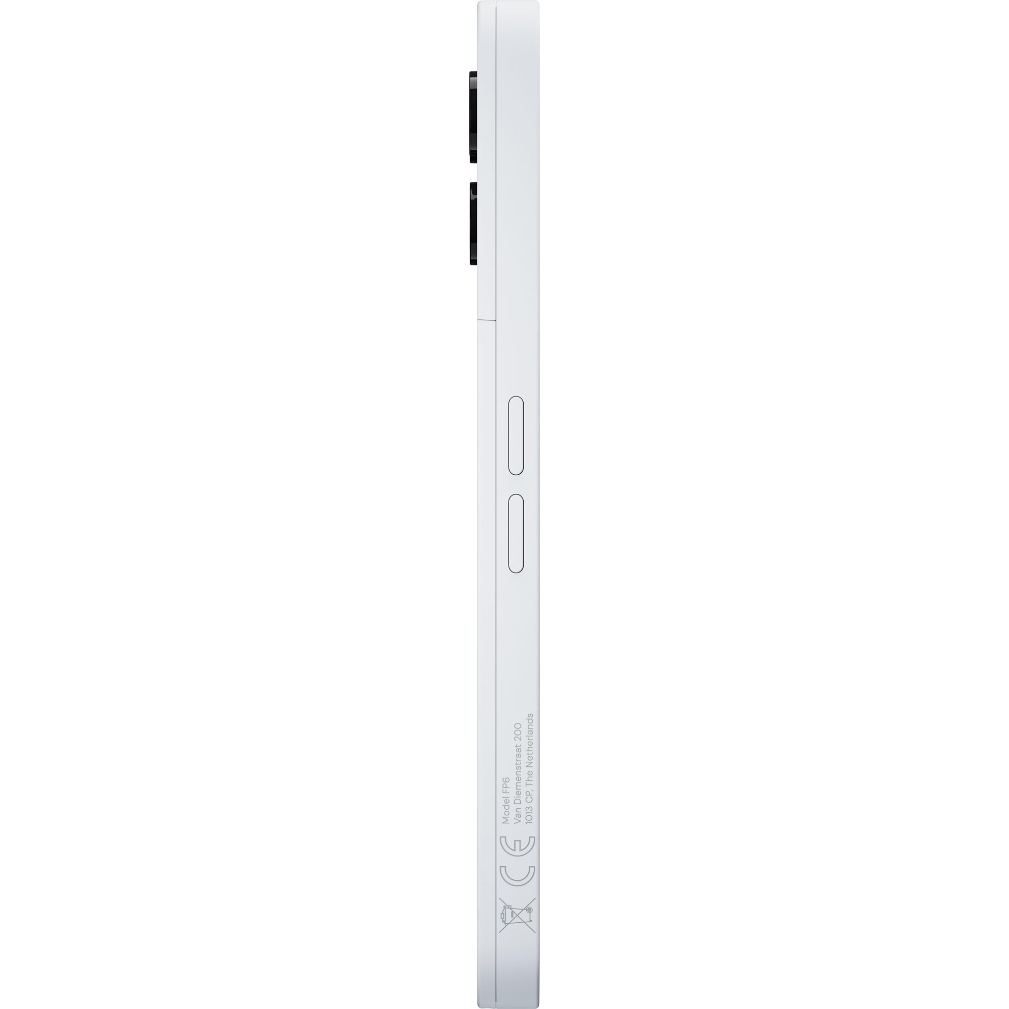 Telefon mobil Fairphone 6, 8GB RAM, 256GB, 5G, Cloud White