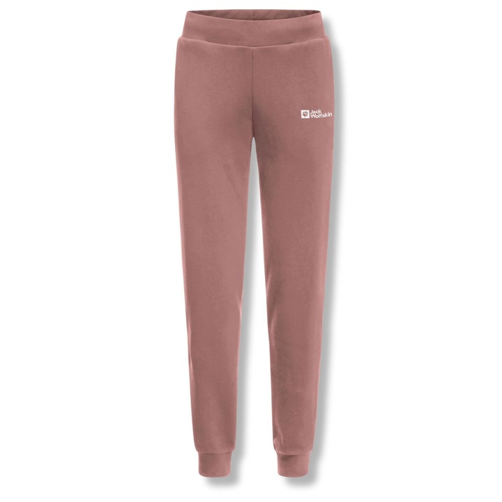 Női sportnadrág, Jack Wolfskin, Essential, barna, pamut/elasztán