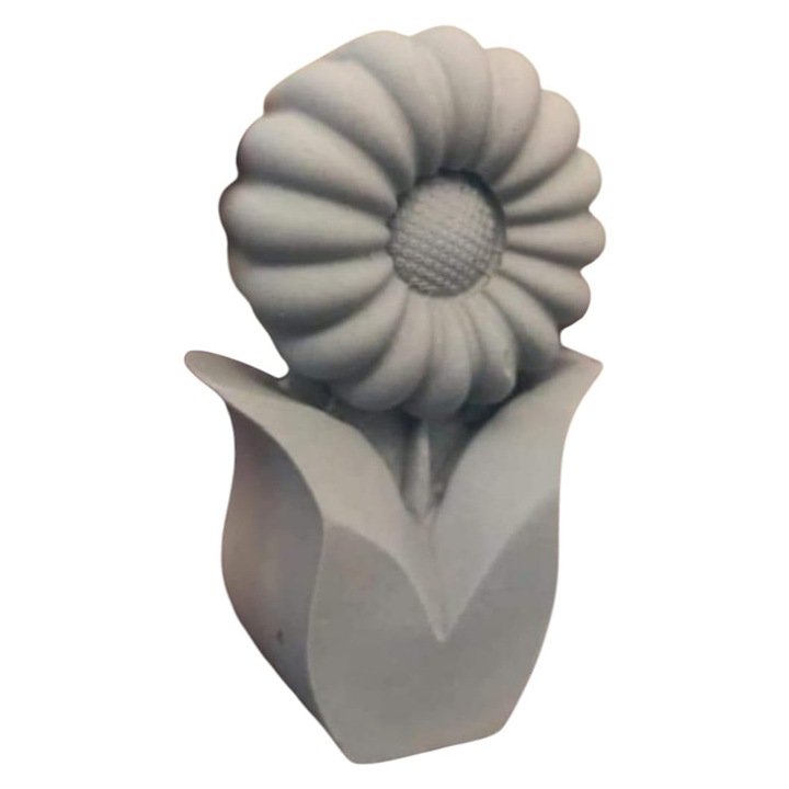 Figurina din ipsos margareta, 10x6 cm